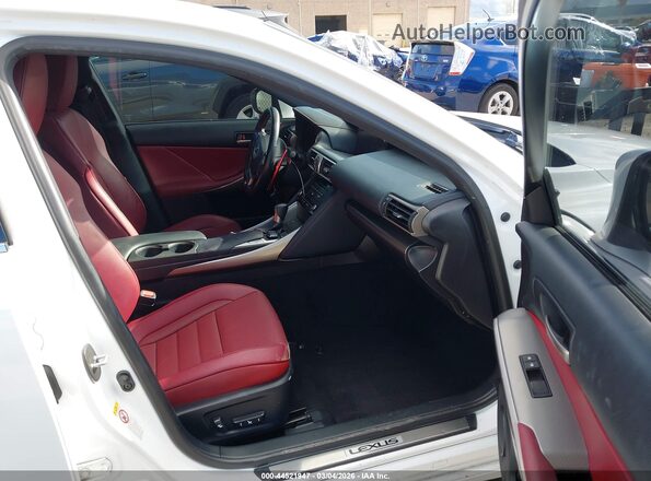JTHBA1D20H5055231 2017 LEXUS IS 200T White Вид салону спереду