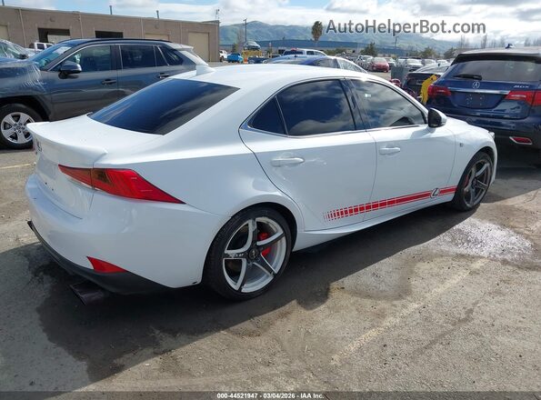 JTHBA1D20H5055231 2017 LEXUS IS 200T White Задня права чверть