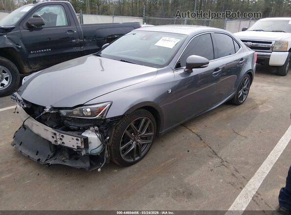 JTHBA1D20J5070785 2018 LEXUS IS 300 Silver წინა მარცხენა ხედი სამი მეოთხედიდან