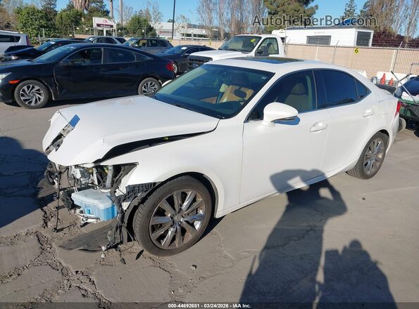 JTHBA1D21G5022673 2016 LEXUS IS 200T White Front left