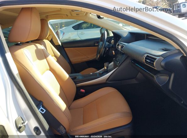 JTHBA1D21G5022673 2016 LEXUS IS 200T White Front interior view