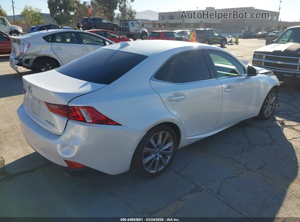 JTHBA1D21G5022673 2016 LEXUS IS 200T White Rear right