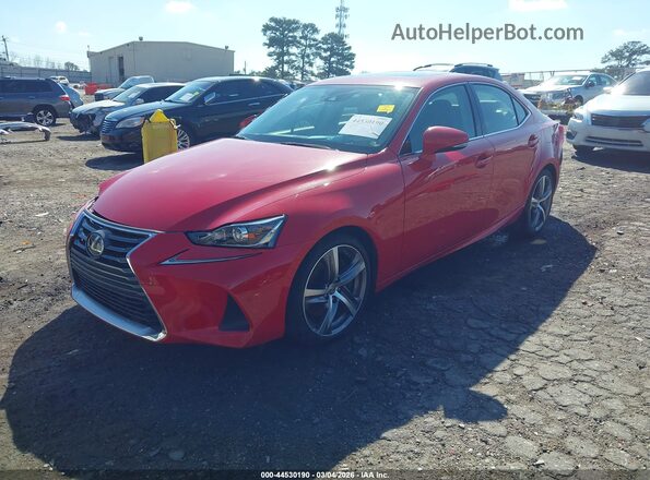 JTHBA1D21H5048286 2017 LEXUS IS 200T Red Przód lewy