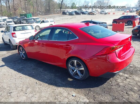 JTHBA1D21H5048286 2017 LEXUS IS 200T Red 