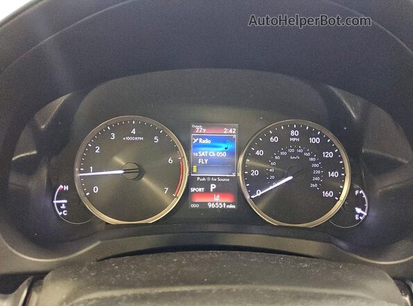 JTHBA1D21K5100247 2019 LEXUS IS Black 