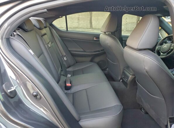 JTHBA1D21S5134950 2025 LEXUS IS Gray Vista de los asientos traseros