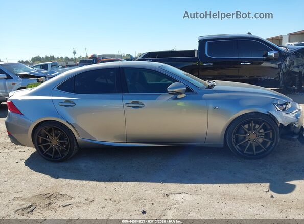 JTHBA1D23H5040979 2017 LEXUS IS 200T Silver Вид задньої частини салону