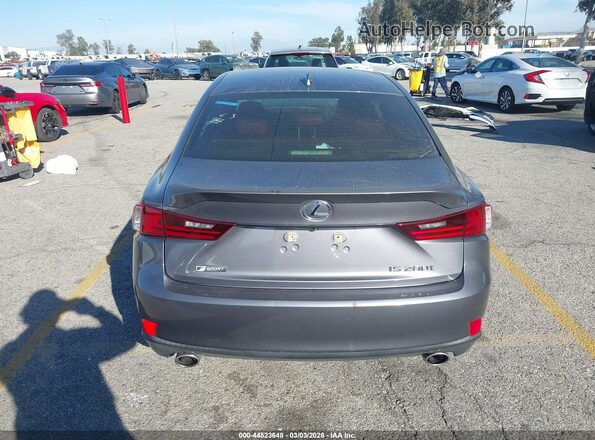 JTHBA1D24G5002515 2016 LEXUS IS 200T Gray 