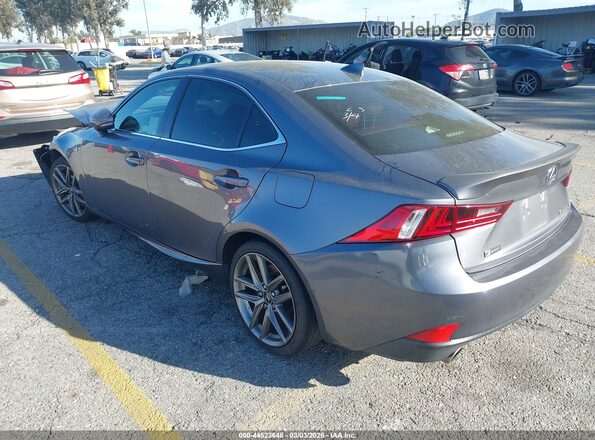 JTHBA1D24G5002515 2016 LEXUS IS 200T Gray Հետևի ձախ