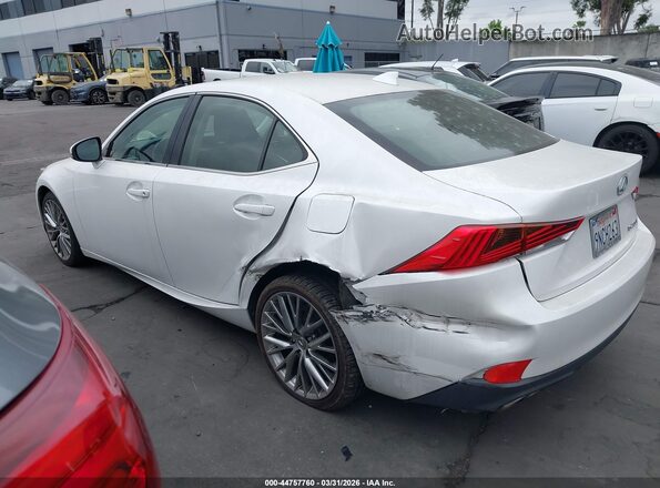 JTHBA1D24H5039906 2017 LEXUS IS 200T White 
