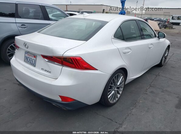 JTHBA1D24H5039906 2017 LEXUS IS 200T White 