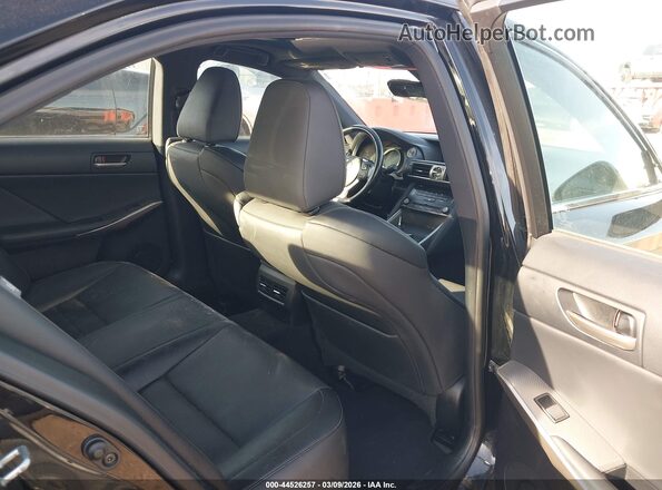 JTHBA1D24H5046516 2017 LEXUS IS 200T Black VIN sticker view
