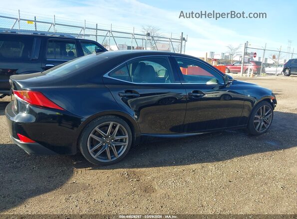 JTHBA1D24H5046516 2017 LEXUS IS 200T Black Rear interior view