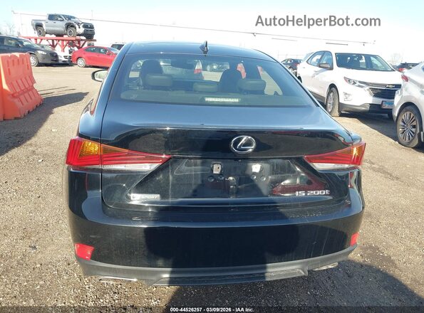 JTHBA1D24H5046516 2017 LEXUS IS 200T Black 