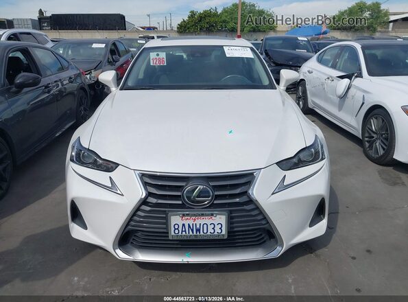 JTHBA1D24H5052056 2017 LEXUS IS 200T White Вид задньої частини салону