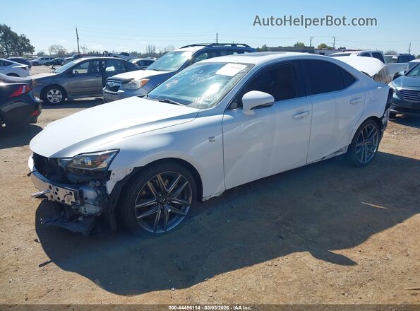 JTHBA1D24J5079179 2018 LEXUS IS 300 Белый Передняя левая четверть