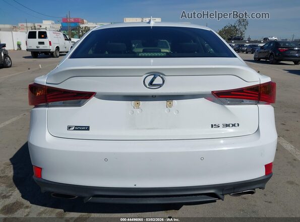 JTHBA1D24K5086635 2019 LEXUS IS 300 White 