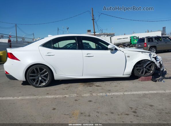 JTHBA1D24K5086635 2019 LEXUS IS 300 White უკანა სალონის ხედი