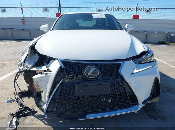 JTHBA1D24K5086635 2019 LEXUS IS 300 White ხელსაწყოთა პანელის ხედი