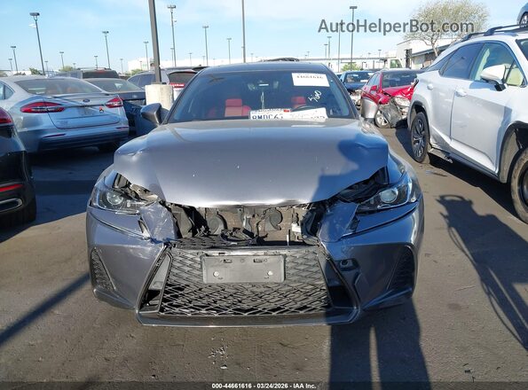 JTHBA1D24K5092693 2019 LEXUS IS 300 Gray წინა ხედი