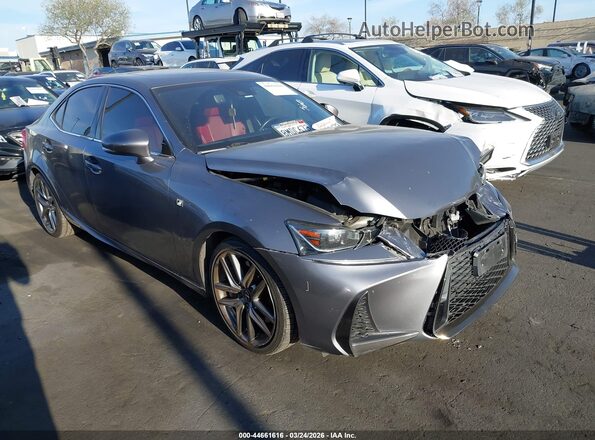 JTHBA1D24K5092693 2019 LEXUS IS 300 Gray ხელსაწყოთა პანელის ხედი