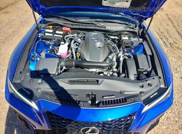 JTHBA1D24S5136062 2025 LEXUS IS Blue Вид задньої частини салону
