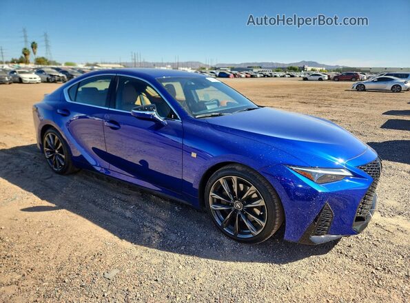 JTHBA1D24S5136062 2025 LEXUS IS Blue Передня права чверть