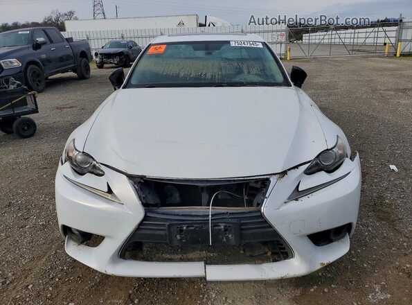 JTHBA1D25G5008727 2016 LEXUS IS White Դիմացի տեսք