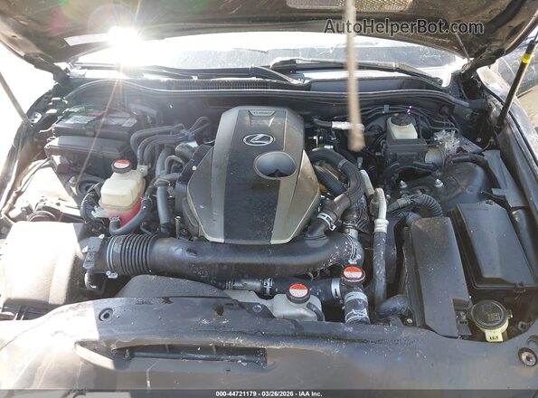 JTHBA1D25G5018965 2016 LEXUS IS 200T Black Widok z tyłu