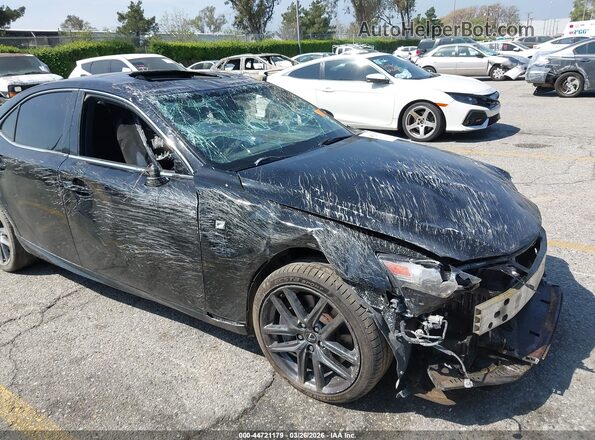 JTHBA1D25G5018965 2016 LEXUS IS 200T Black Widok deski rozdzielczej