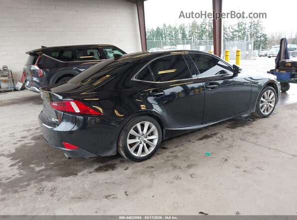 JTHBA1D25G5024202 2016 LEXUS IS 200T Черный Задняя правая четверть