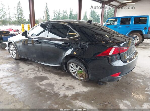 JTHBA1D25G5024202 2016 LEXUS IS 200T Черный Задняя левая четверть