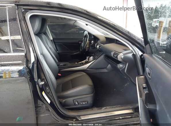 JTHBA1D25G5024202 2016 LEXUS IS 200T Черный Вид салона спереди