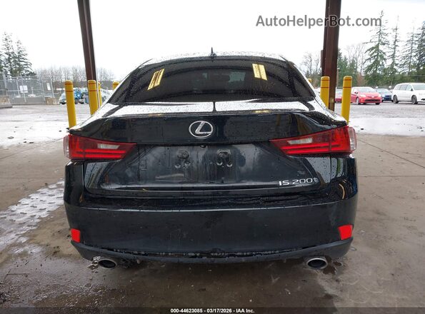 JTHBA1D25G5024202 2016 LEXUS IS 200T Черный 