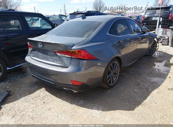 JTHBA1D25J5078641 2018 LEXUS IS 300 Gray Trasero derecho