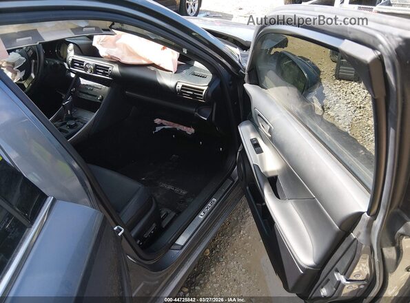 JTHBA1D25J5078641 2018 LEXUS IS 300 Gray Vista interior delantera
