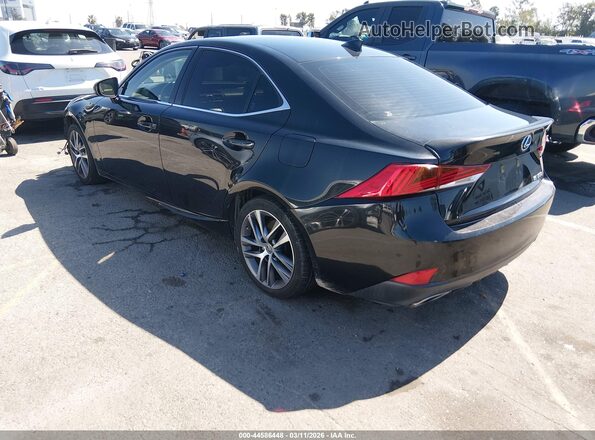 JTHBA1D25J5080020 2018 LEXUS IS 300 Черный Задняя левая четверть