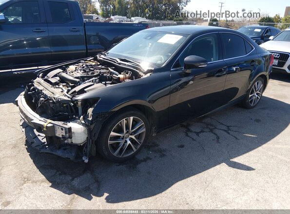 JTHBA1D25J5080020 2018 LEXUS IS 300 Черный Передняя левая четверть
