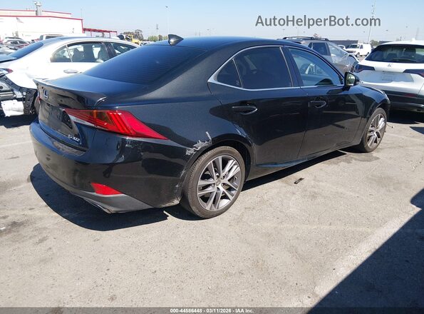 JTHBA1D25J5080020 2018 LEXUS IS 300 Черный Задняя правая четверть