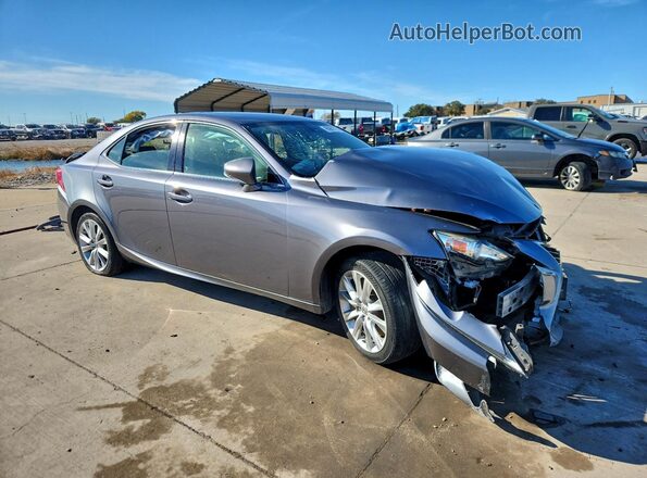 JTHBA1D26G5013340 2016 LEXUS IS Gray Front right