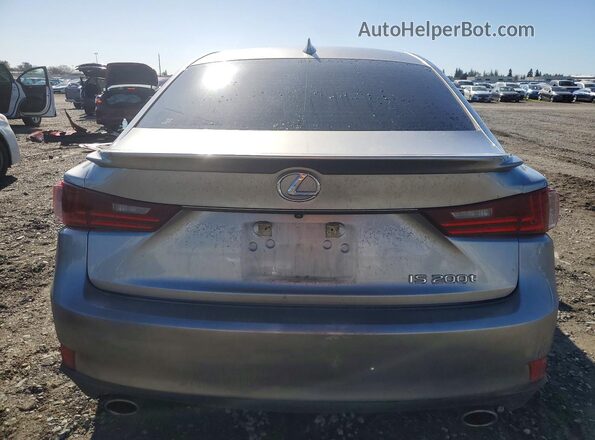 JTHBA1D27G5014397 2016 LEXUS IS Gray Вид ззаду