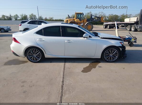 JTHBA1D27G5025643 2016 LEXUS IS 200T White Вид задньої частини салону
