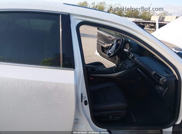 JTHBA1D27G5025643 2016 LEXUS IS 200T White Вид салону спереду