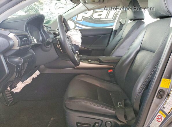 JTHBA1D27K5084409 2019 LEXUS IS Gray Vista interior delantera