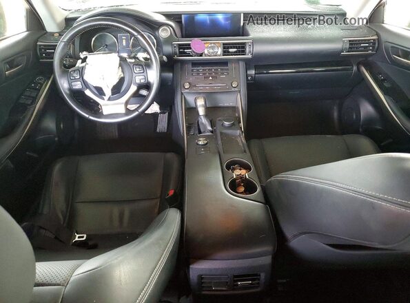 JTHBA1D27K5084409 2019 LEXUS IS Gray Vista del salpicadero