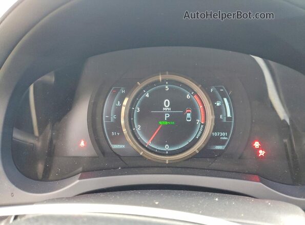JTHBA1D28G5011962 2016 LEXUS IS Gray Instrument cluster view