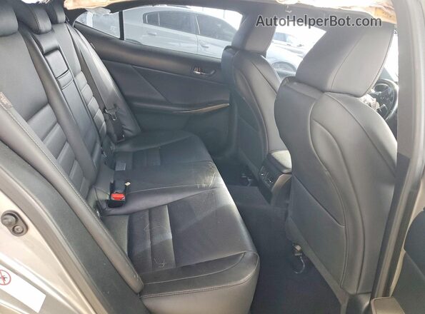 JTHBA1D28G5011962 2016 LEXUS IS Gray Rear seats view