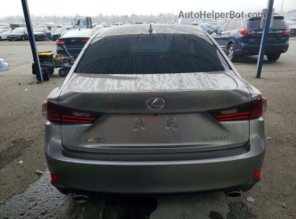 JTHBA1D28G5011962 2016 LEXUS IS Gray Rear view