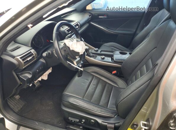 JTHBA1D28G5011962 2016 LEXUS IS Gray Front interior view