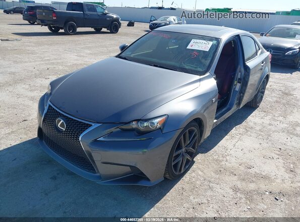 JTHBA1D28G5018913 2016 LEXUS IS 200T Серый Передняя левая четверть